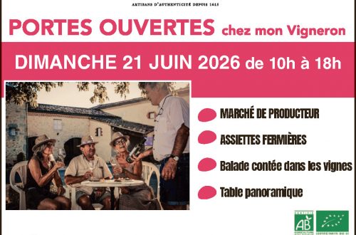 PORTES OUVERTES DIMANCHE 21 JUIN 2026